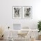 Stupell Industries Mottled Fluid Monochrome 2pc Framed Print Under Glass Set, design by Kippi Leonard